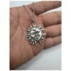 Moon and Sun Face Necklace