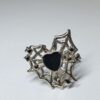 Spider Heart Ring