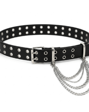 Gemini_Generated_Image_oxucpfoxucpfoxuc Double Chained Black Unisex Belt