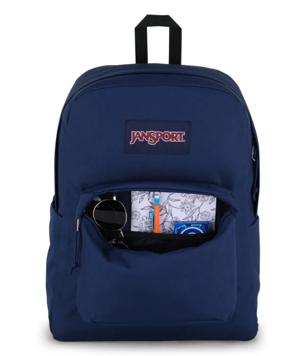 Navy Blue Jansport Backpack