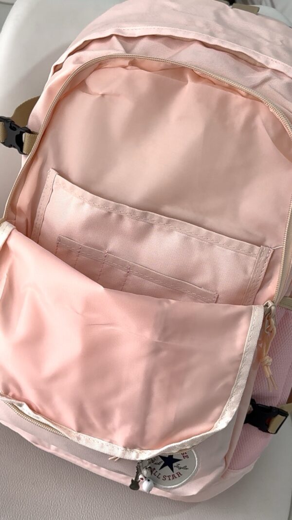 Baby Pink Converse Straight Edge