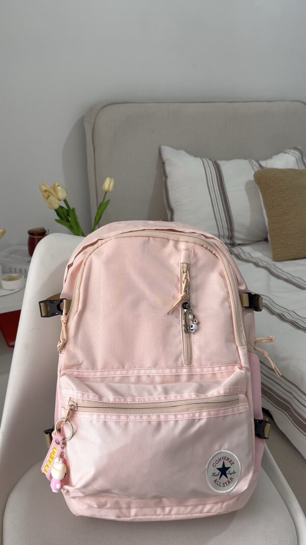 Baby Pink Converse Straight Edge