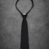 Metal Detail Short Tie - 1