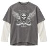 Gothic Washed Guitar Skeleton Long Sleeve (Copy)