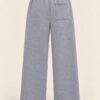 Wide Leg Thick Unisex Joggers - Gray