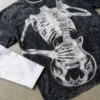 Gothic Washed Guitar Skeleton Long Sleeve